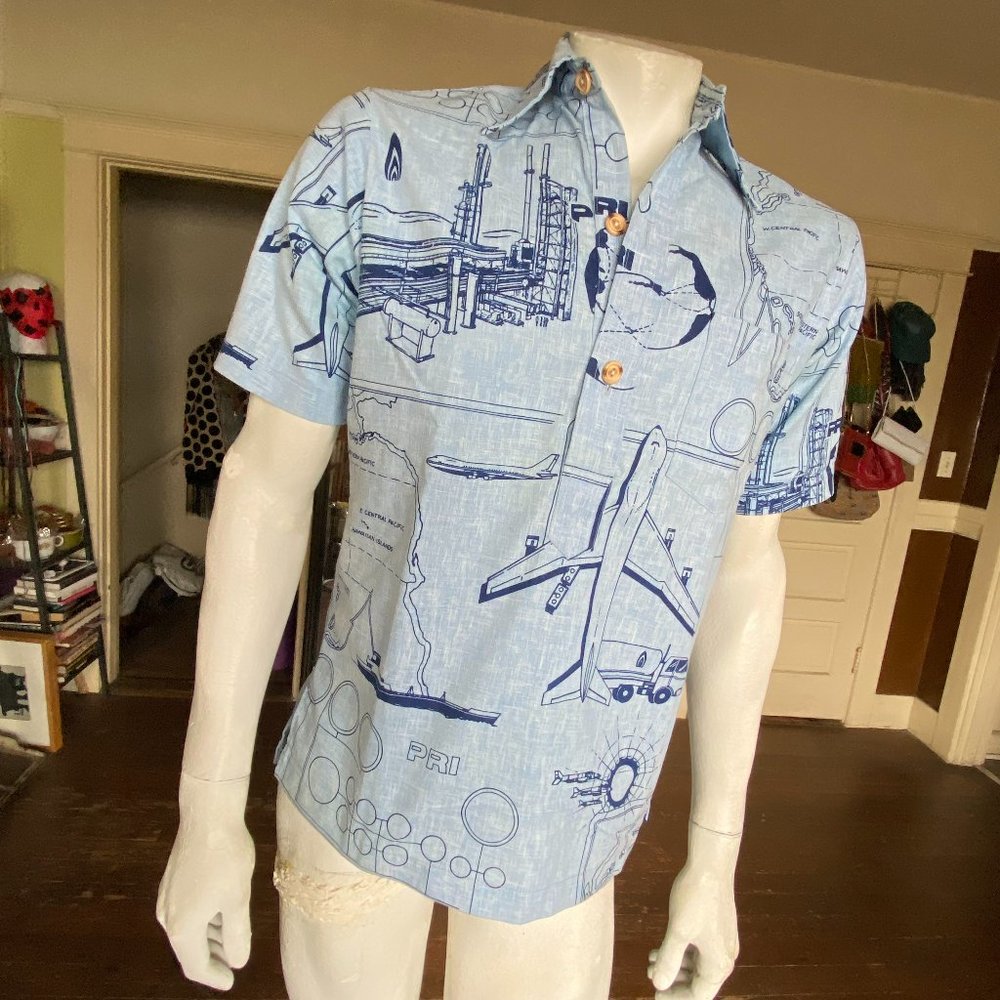 Vintage Acton Sportswear Hawaiian Shirt